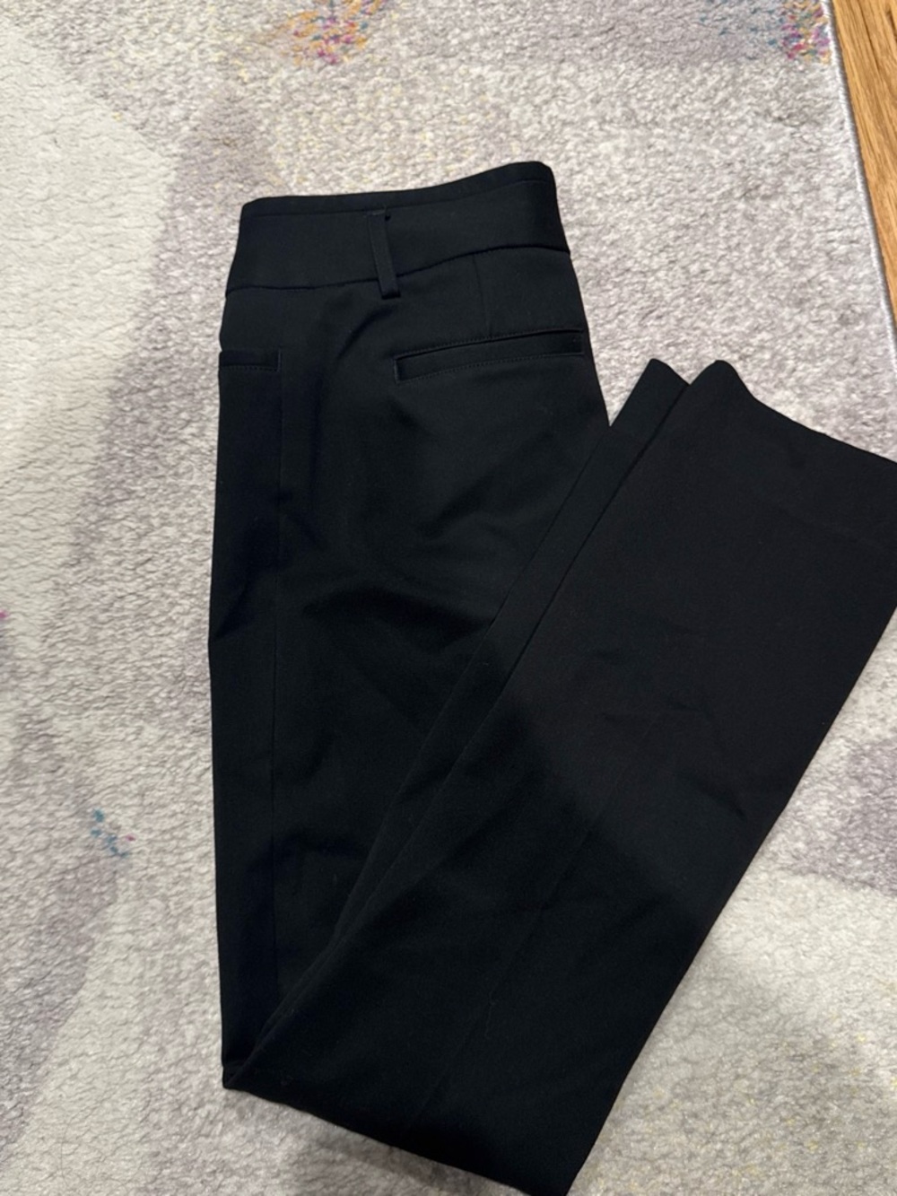 Express Black Straight-Leg Women’s Dress Pants